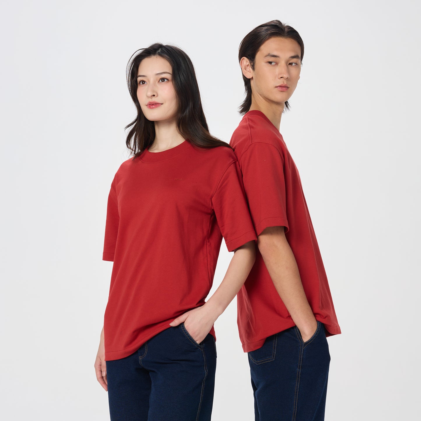 Feather Comfort Oversized__RubyRed