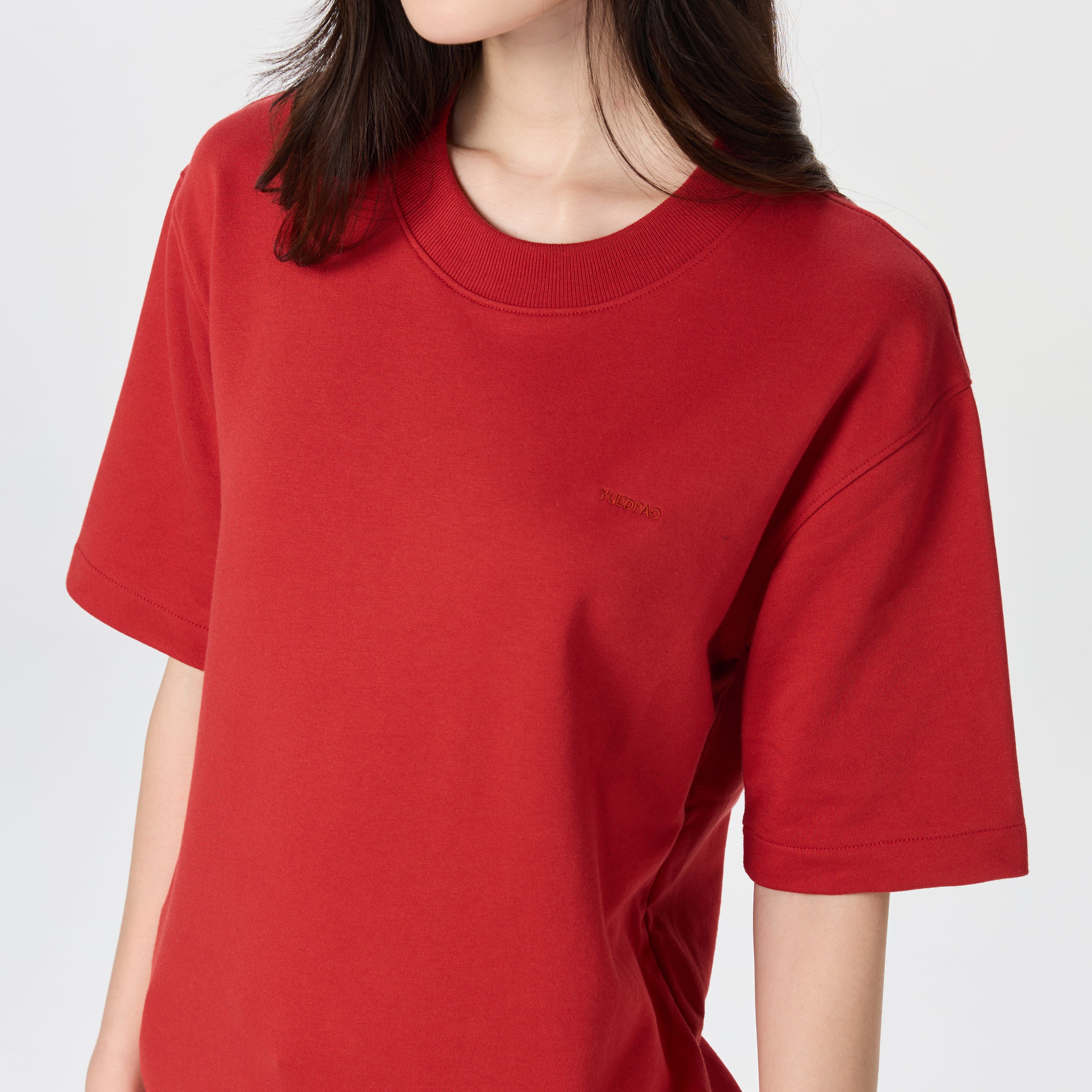 Feather Comfort Oversized__RubyRed