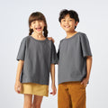 เสื้อยืดโอเวอร์ไซส์ Timeless สำหรับเด็ก_สี Dark Blue