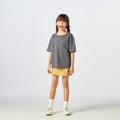 เสื้อยืดโอเวอร์ไซส์ Timeless สำหรับเด็ก_สี Dark Blue