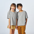 เสื้อยืดโอเวอร์ไซส์ Timeless สำหรับเด็ก_สี Medium Gray