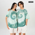 Oversize_Tie dye_Chill out Truf green