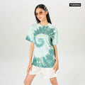 Oversize_Tie dye_Chill out Truf green