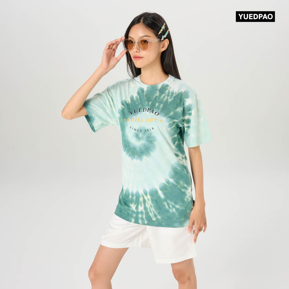 Oversize_Tie dye_Chill out Truf green