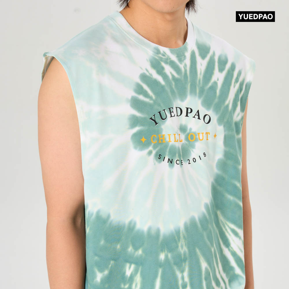 Sleeveless_TieDye_Chill out Truf green