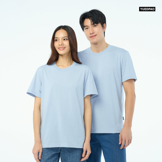 NEW Unisex_คอกลม_Blue hawaii