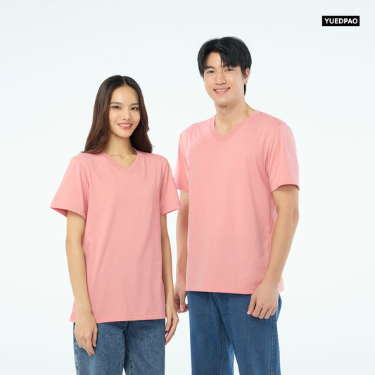 NEW Unisex_คอวี_Peach