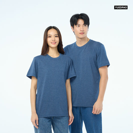 NEW Unisex_คอกลม_สีฟ้าคราม