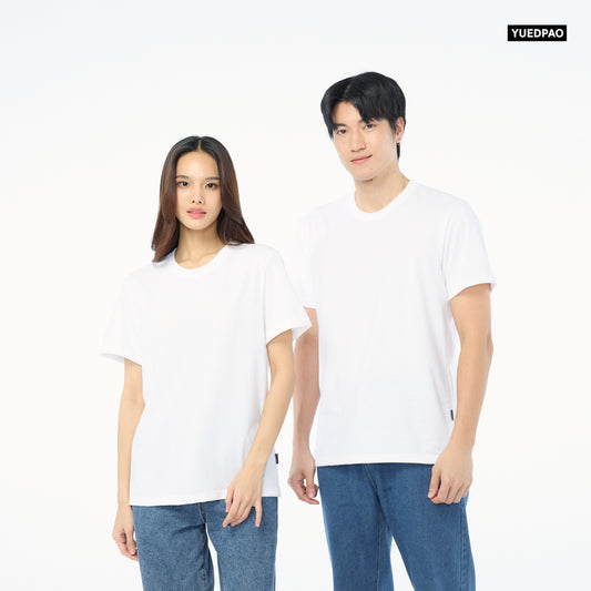 NEW Unisex_คอกลม_สีขาว