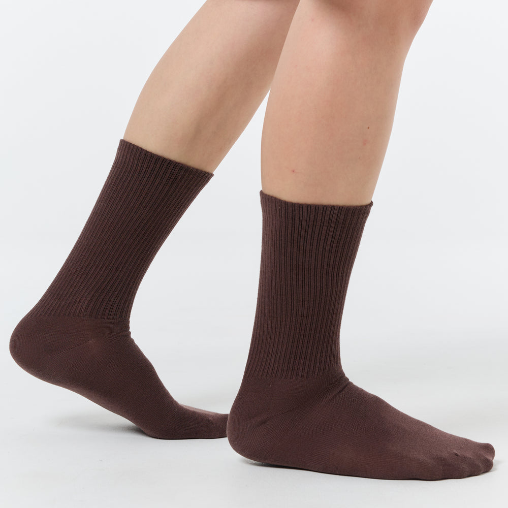 YUEDPAO ULTRA_FIT SOCKS_DARK BROWN