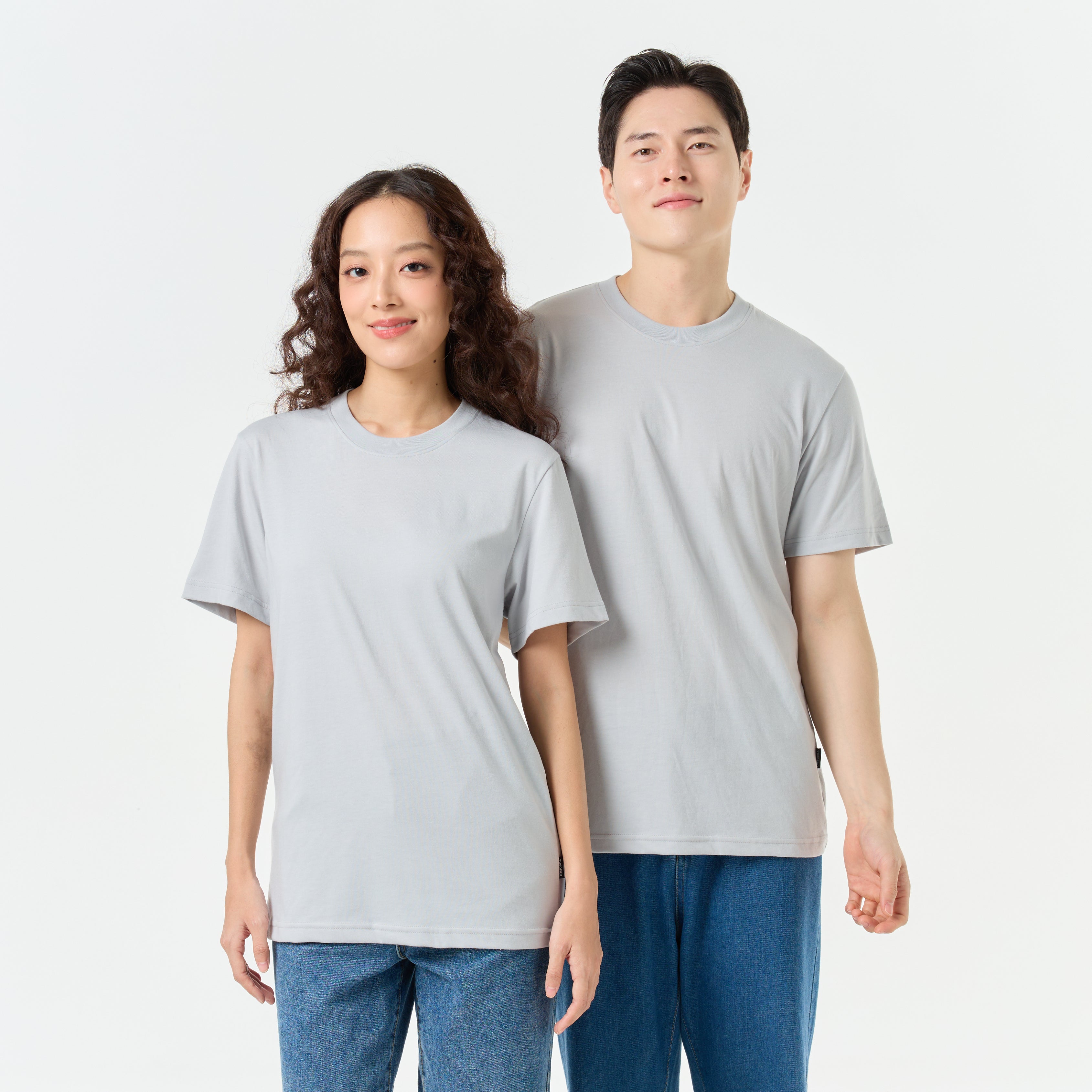 Ultrasoft Unisex Round Neck_Windy Blue