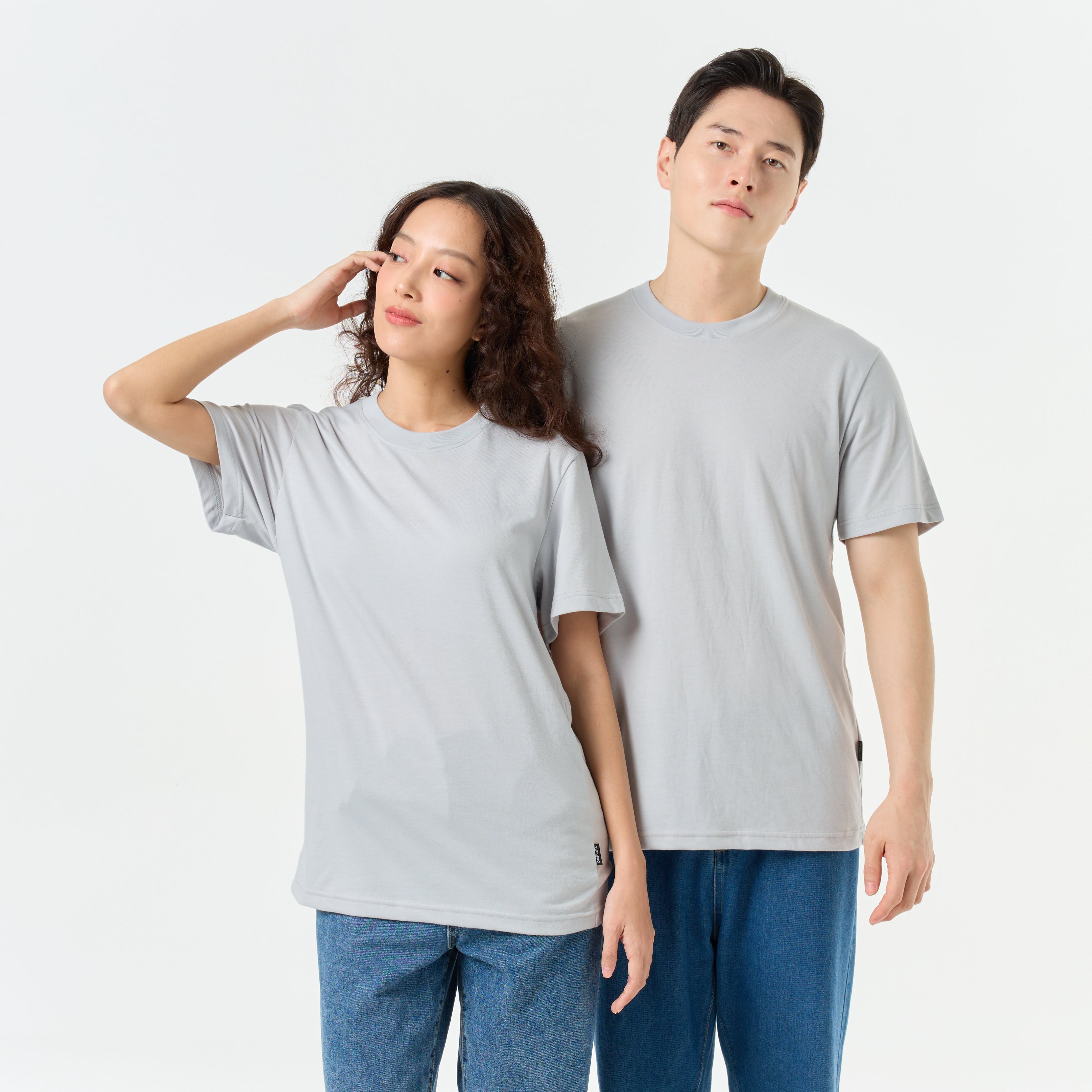 Ultrasoft Unisex Round Neck_Windy Blue