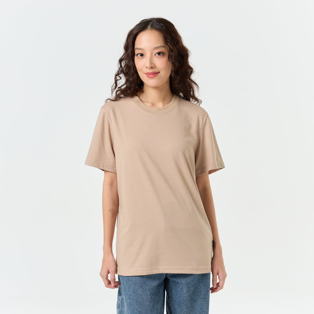 Ultrasoft Unisex Round Neck_Almond