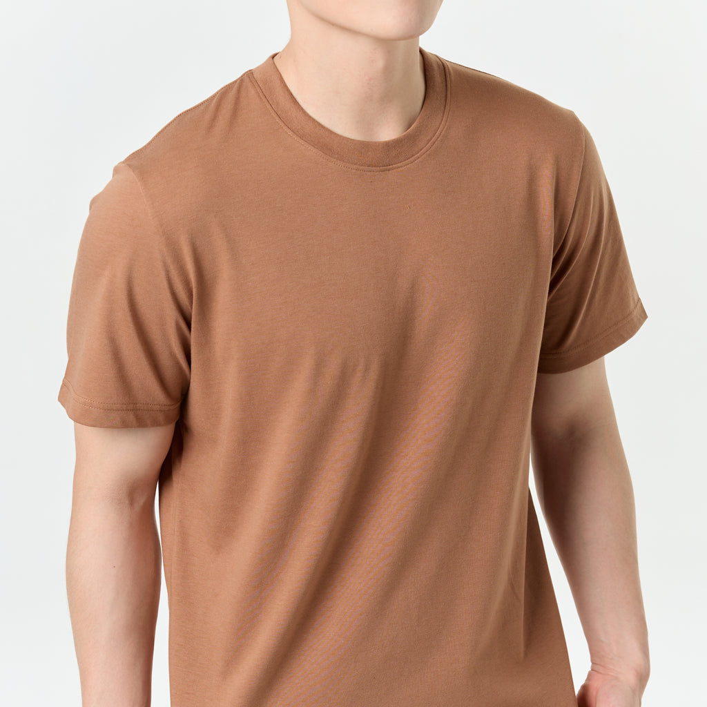 Ultrasoft Unisex Round Neck_Wood