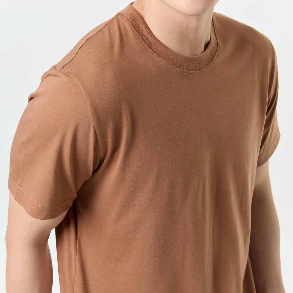 Ultrasoft Unisex Round Neck_Wood
