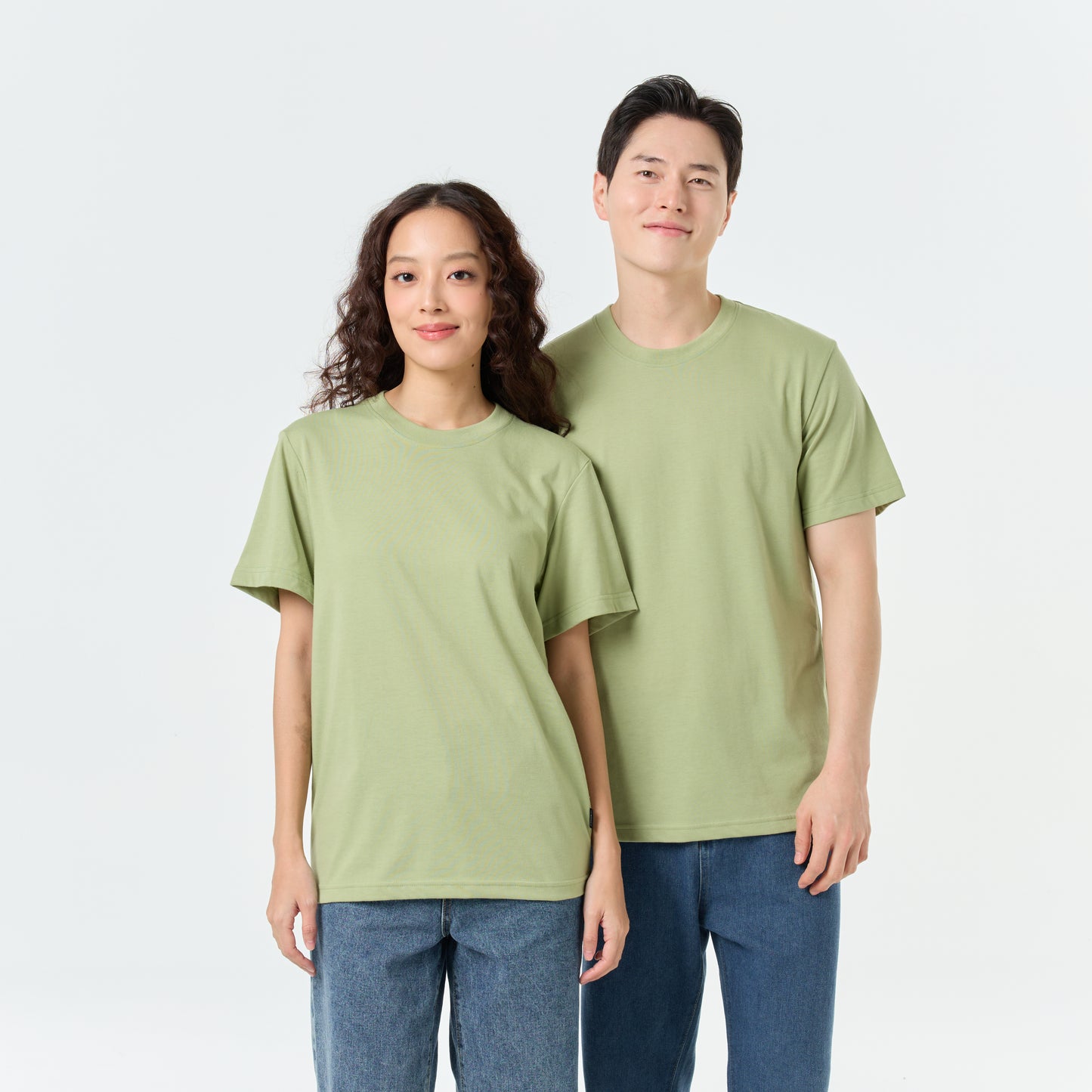 Ultrasoft Unisex Round Neck_Matcha