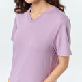 Ultrasoft Unisex V Neck_Lavender