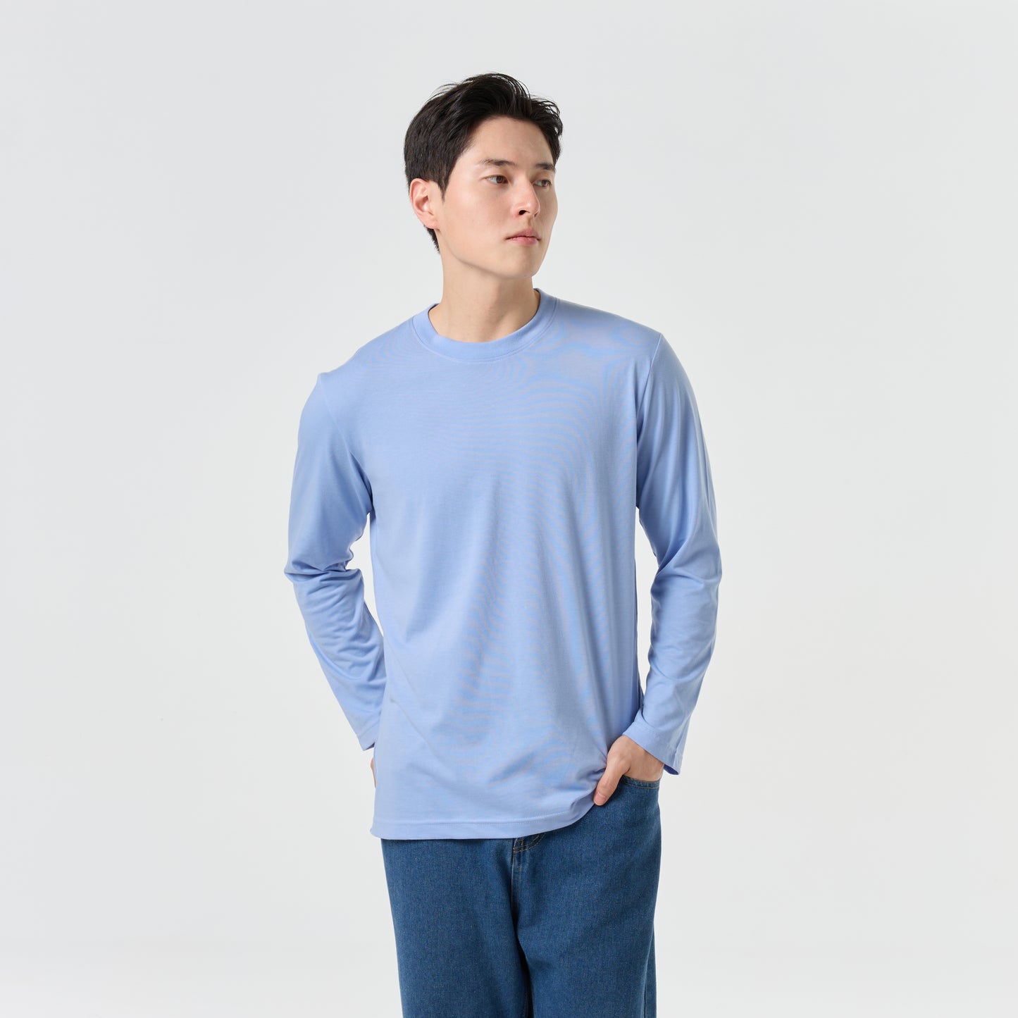 Ultrasoft Long-sleeve_Light Blue