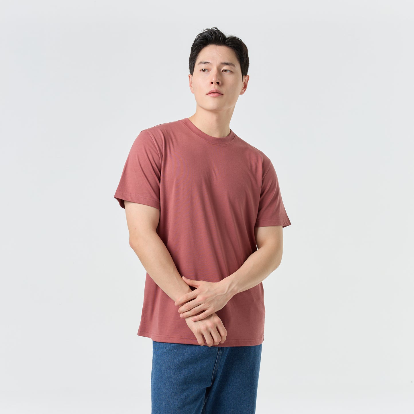 Ultrasoft Unisex Round Neck_Rosewood