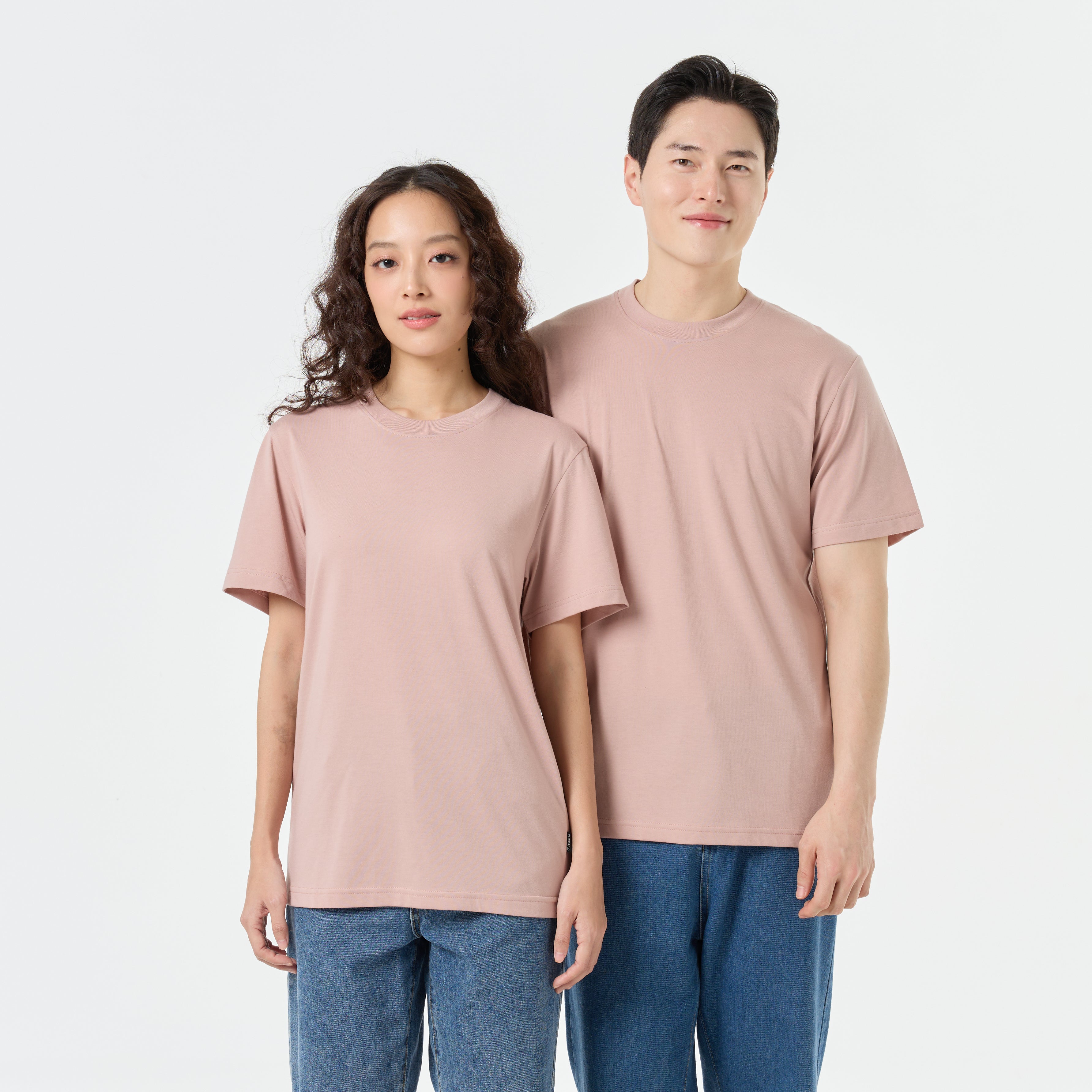 Ultrasoft Unisex Round Neck_Roseblush
