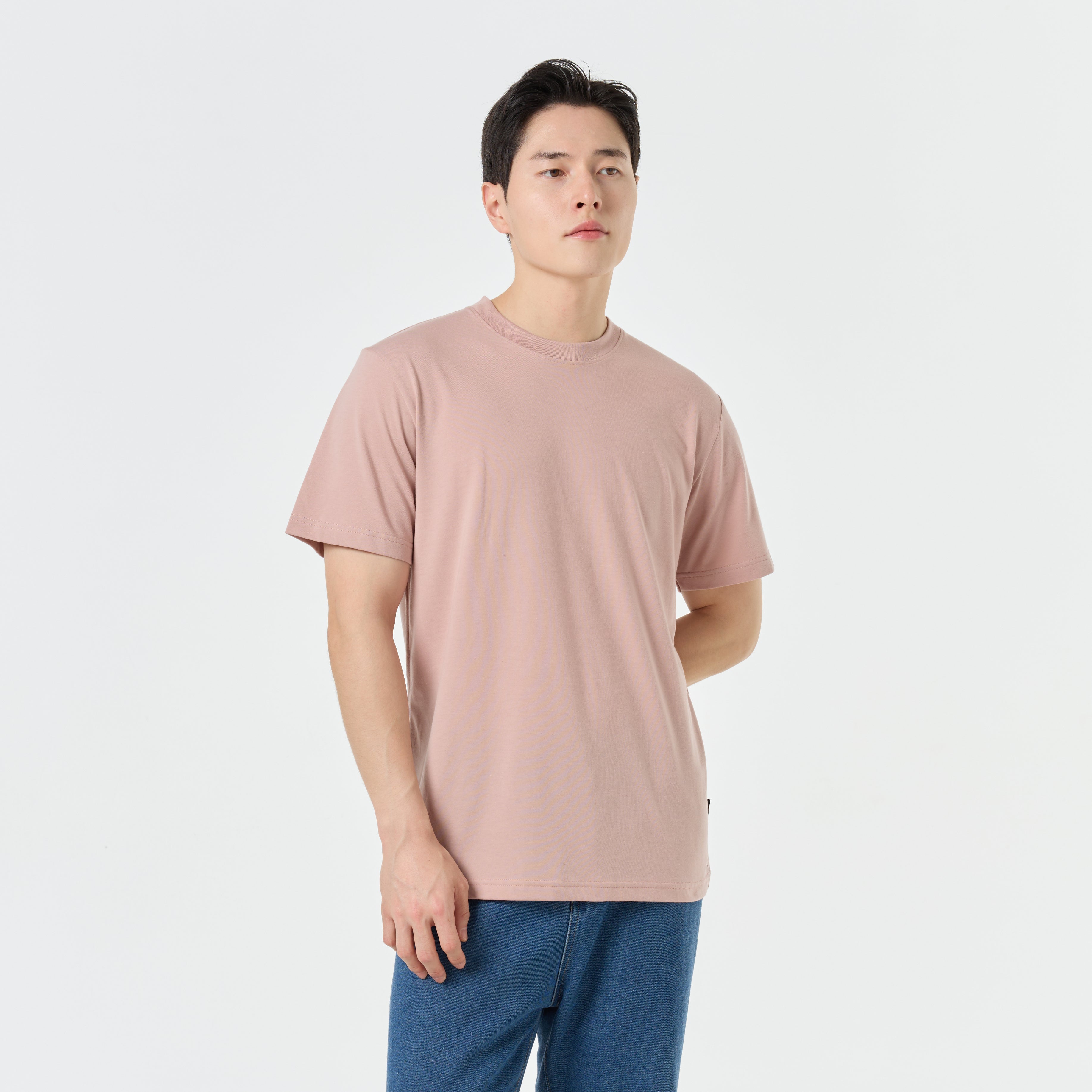 Ultrasoft Unisex Round Neck_Roseblush