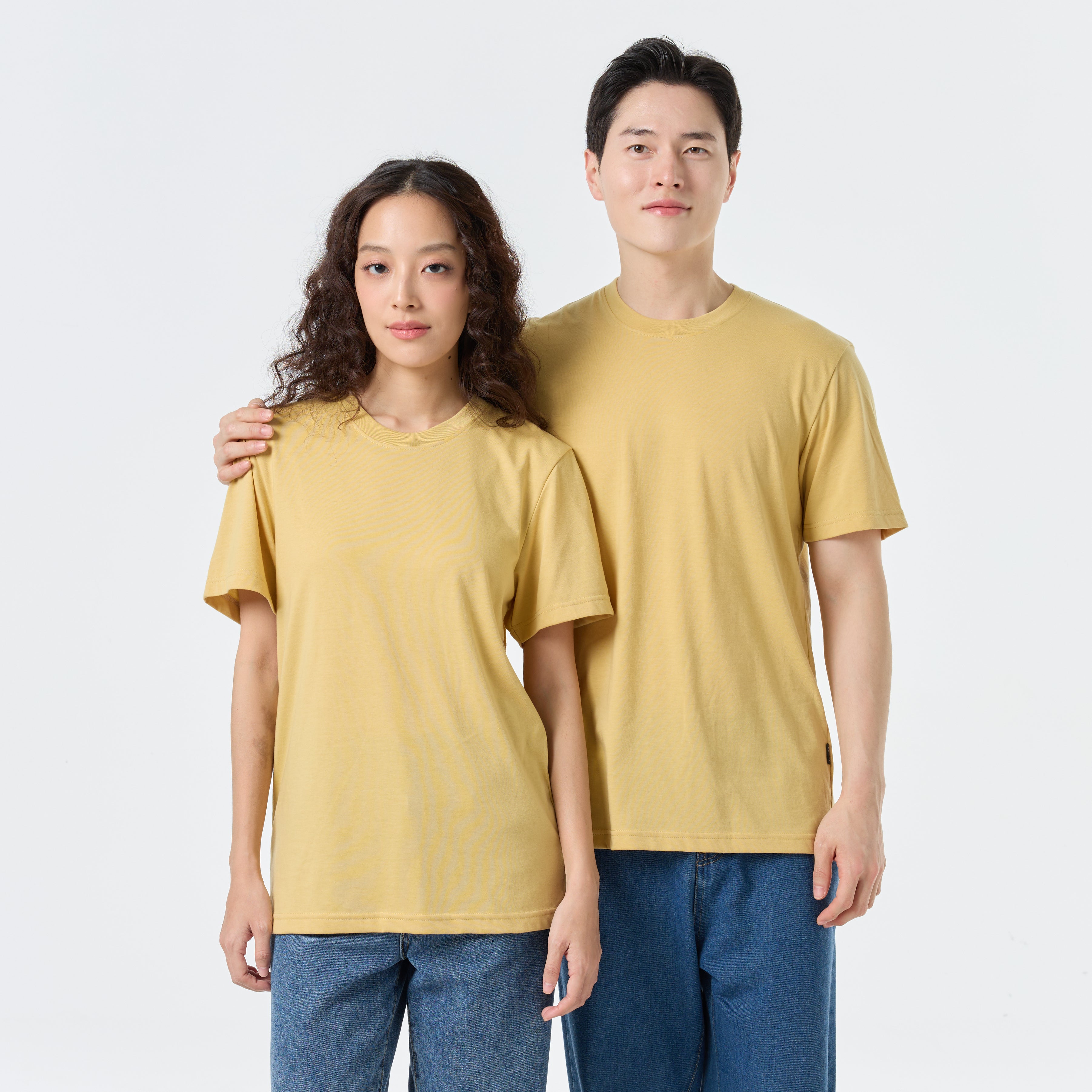 Ultrasoft Unisex Round Neck_Honey