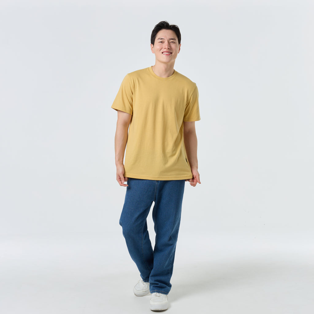 Ultrasoft Unisex Round Neck_Honey