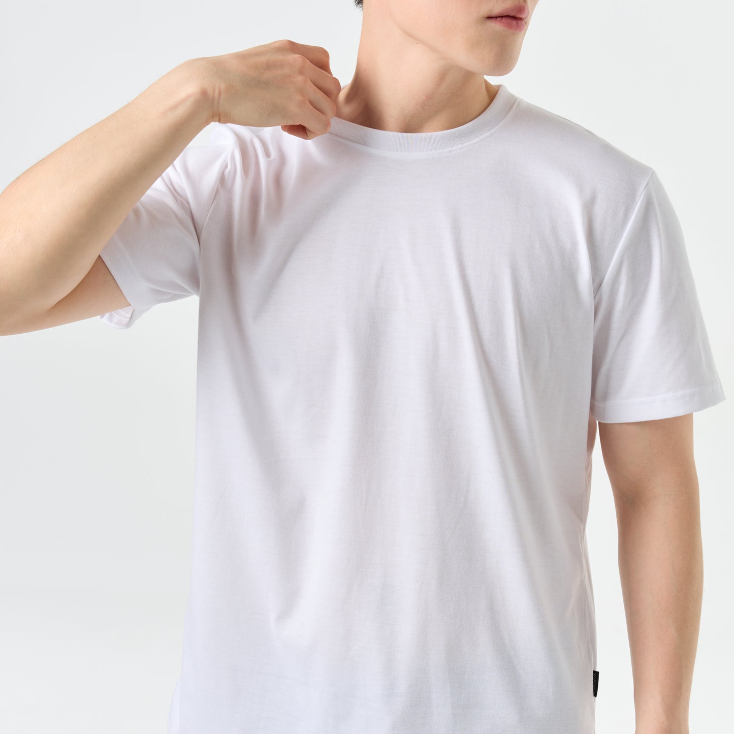 Ultrasoft Unisex Round Neck_White