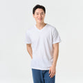 Ultrasoft Unisex V Neck_White