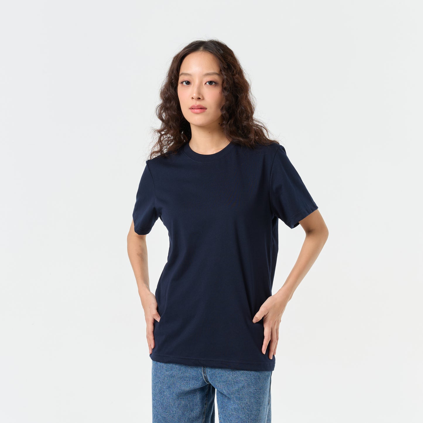 Ultrasoft Unisex Round Neck_Navy