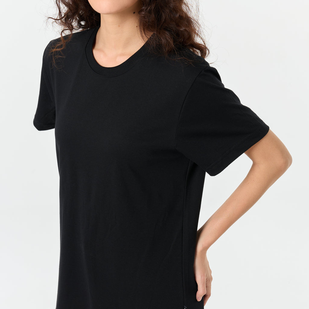 Ultrasoft Unisex Round Neck_Black