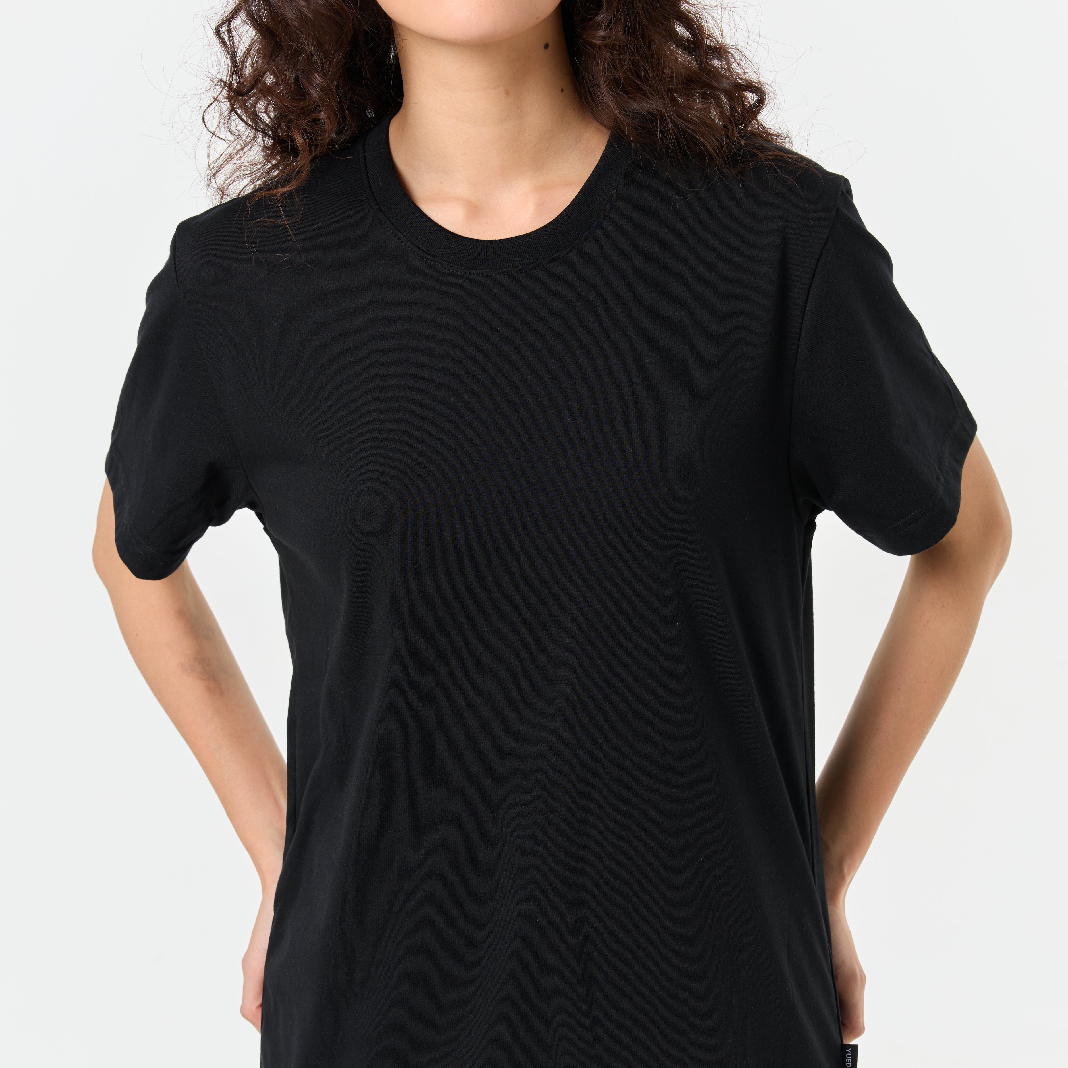 Ultrasoft Unisex Round Neck_Black