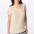 Ultrasoft Woman Round Neck_Creamy