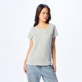 Ultrasoft Woman Round Neck_Windy Blue