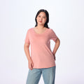 Ultrasoft Woman Round Neck_Light Pink