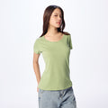 Ultrasoft Woman Round Neck_Matcha