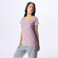 Ultrasoft Woman Round Neck_Lavender