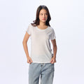 Ultrasoft Woman Round Neck_White