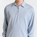 Polo Sweater Shirt_Winter sky