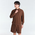 Polo Sweater Shirt_Autumn Brown