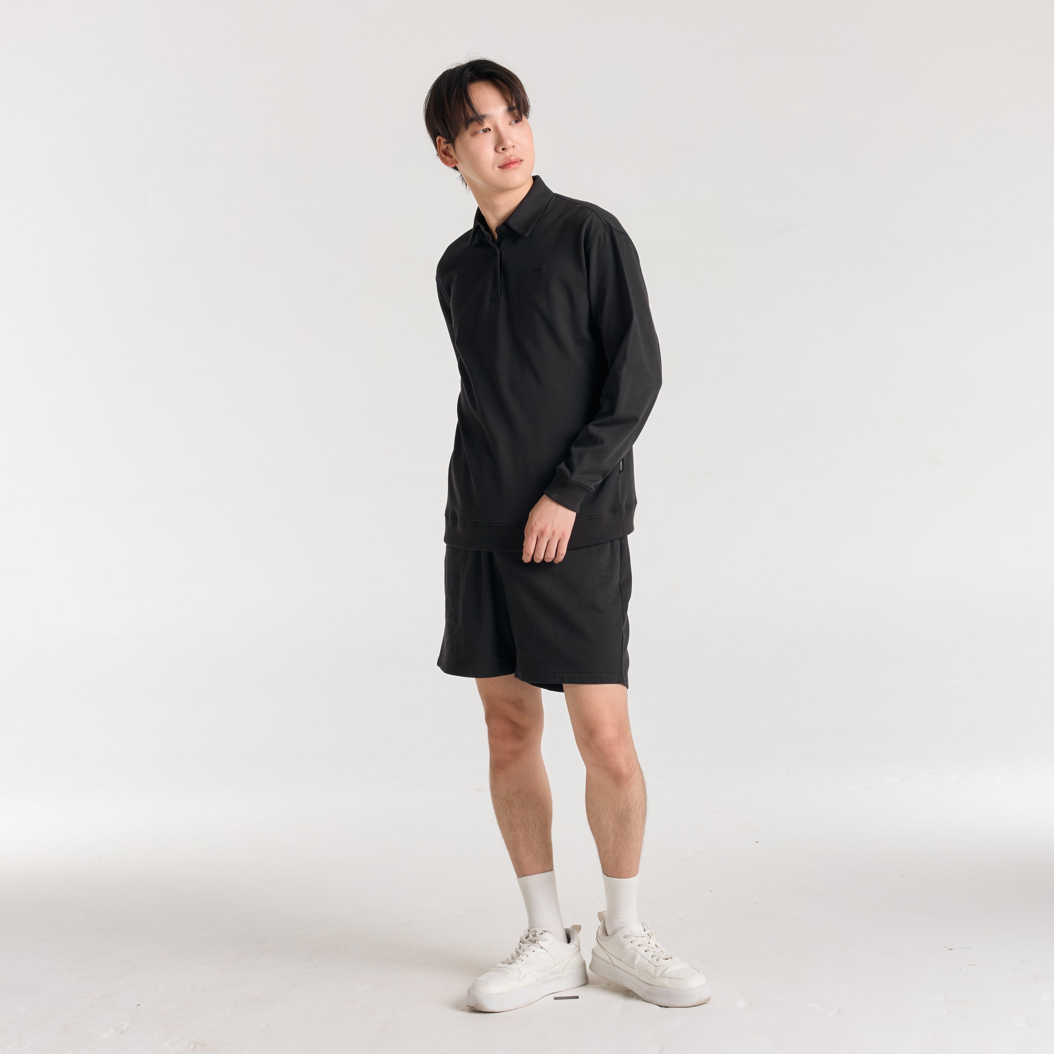 Polo Sweater Shirt_Moonless night