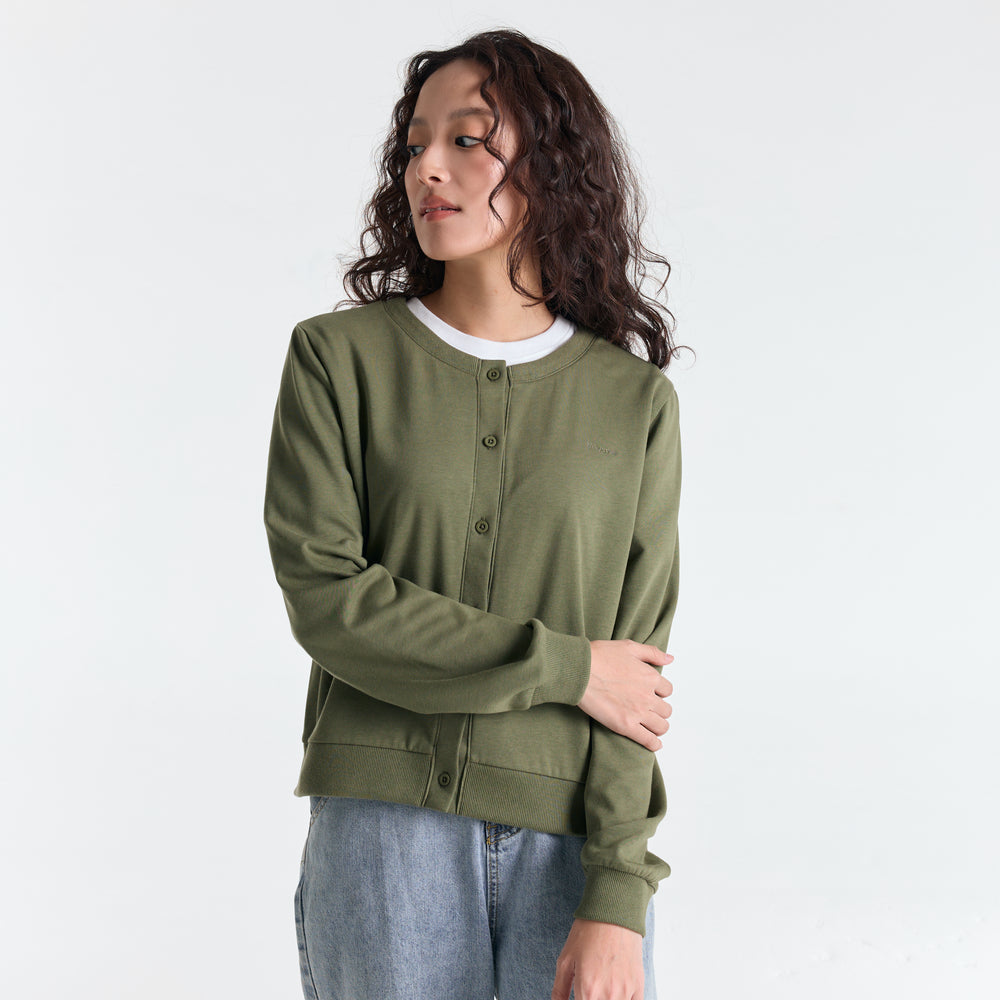 Cardigan Women_Mountain green