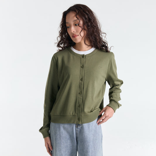 Cardigan Women_Mountain green