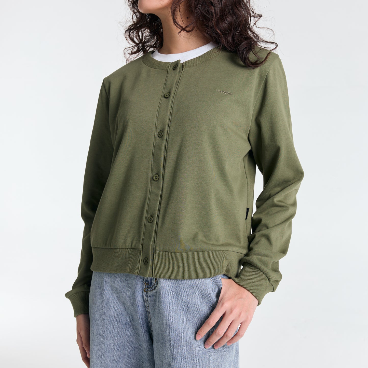 Cardigan Women_Mountain green