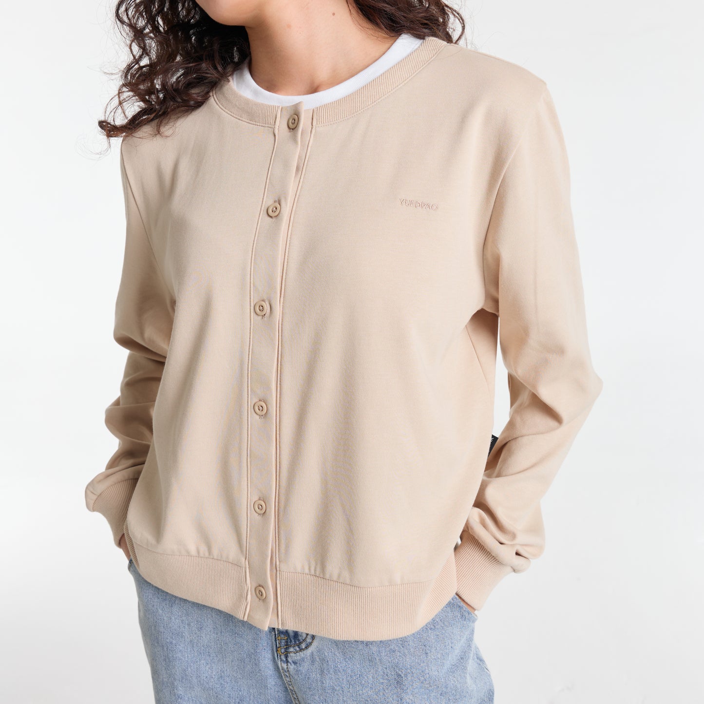 Cardigan Women_Blush beige