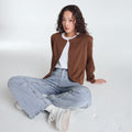 Cardigan Women_Autumn Brown