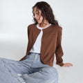 Cardigan Women_Autumn Brown