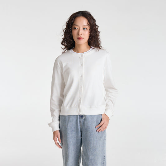 Cardigan Women_Cloud white