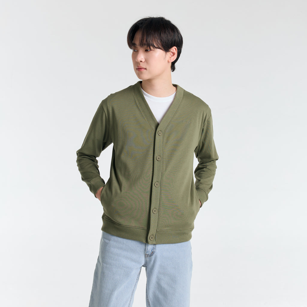 Cardigan Yuedpao_Mountain green