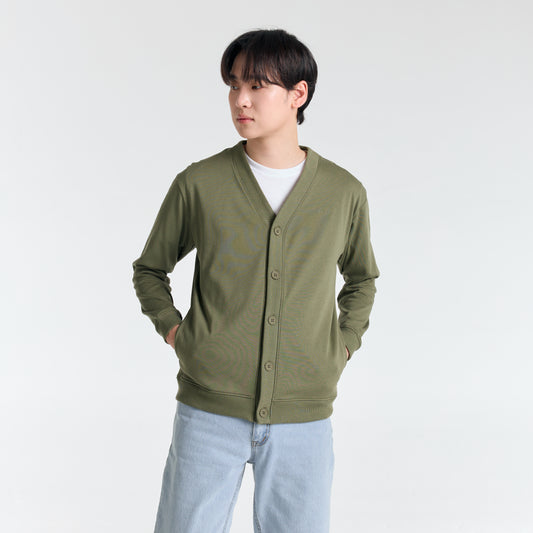 Cardigan Yuedpao_Mountain green